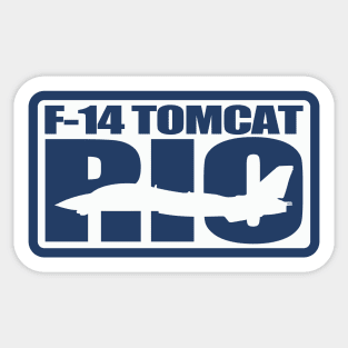 F-14 Tomcat Rio Sticker